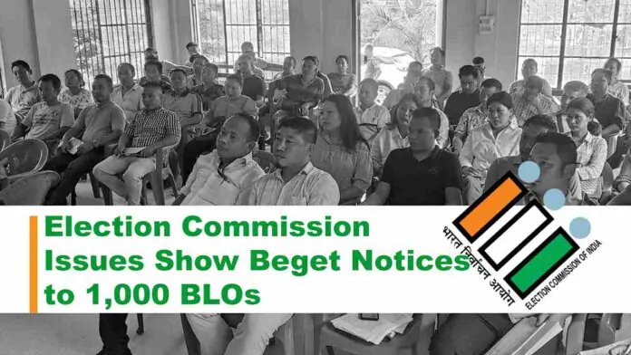 Election Commission Issues Show Beget Notices to 1,000 BLOs_11zon